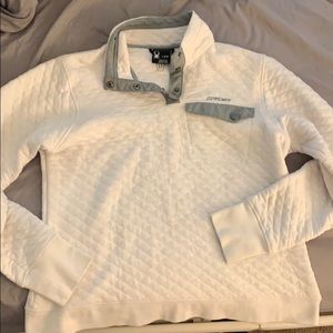 spyder half button up